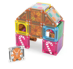 microMAGS Gingerbread House 24 Piece Travel Set